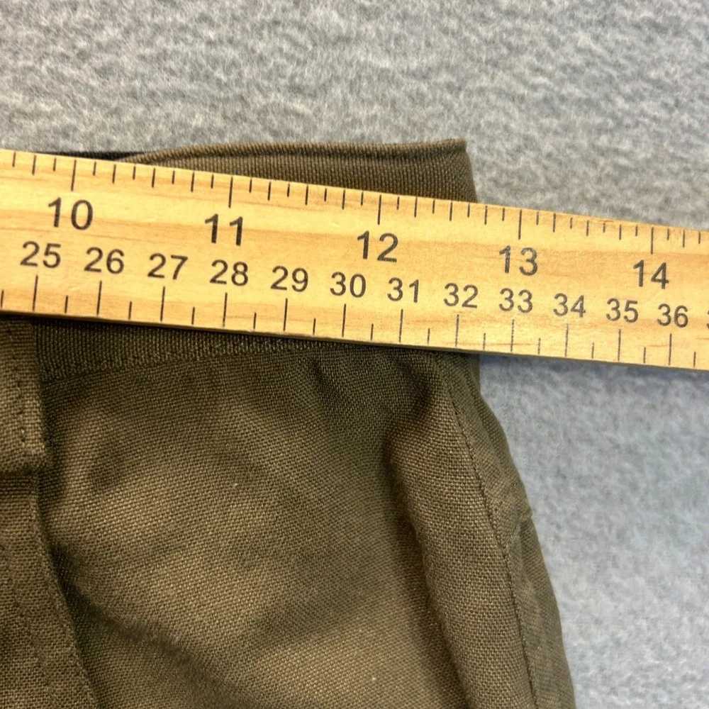 The North Face Hiking Shorts Womens 4 Olive Green Nylon Utility Outdoor Trail
